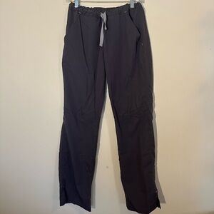 FIGS Gray Straight Leg Scrubs Pants